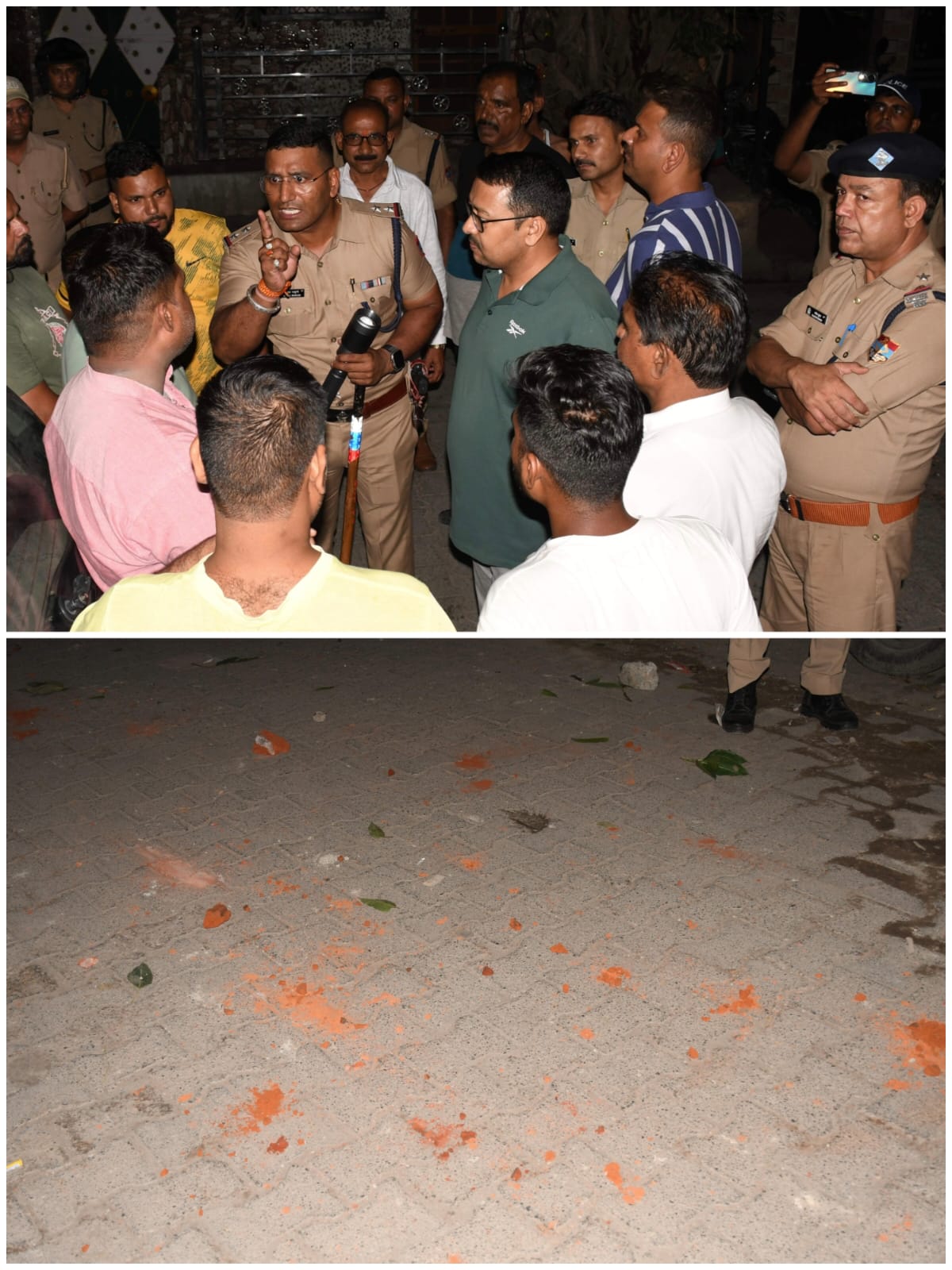 उत्तराखंड हल्द्वानी: गांधीनगर में हुआ पथराव, फोर्स तैनात