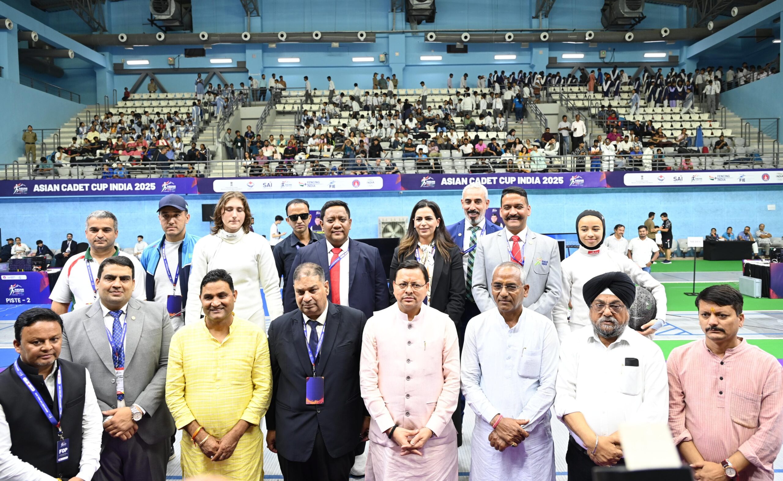 हल्द्वानी:- मुख्यमंत्री धामी ने किया एशियाई कैडेट कप प्रतियोगिता का भव्य शुभारंभ, 17 देशों के खिलाड़ी प्रतियोगिता में कर रहे प्रतिभाग…….