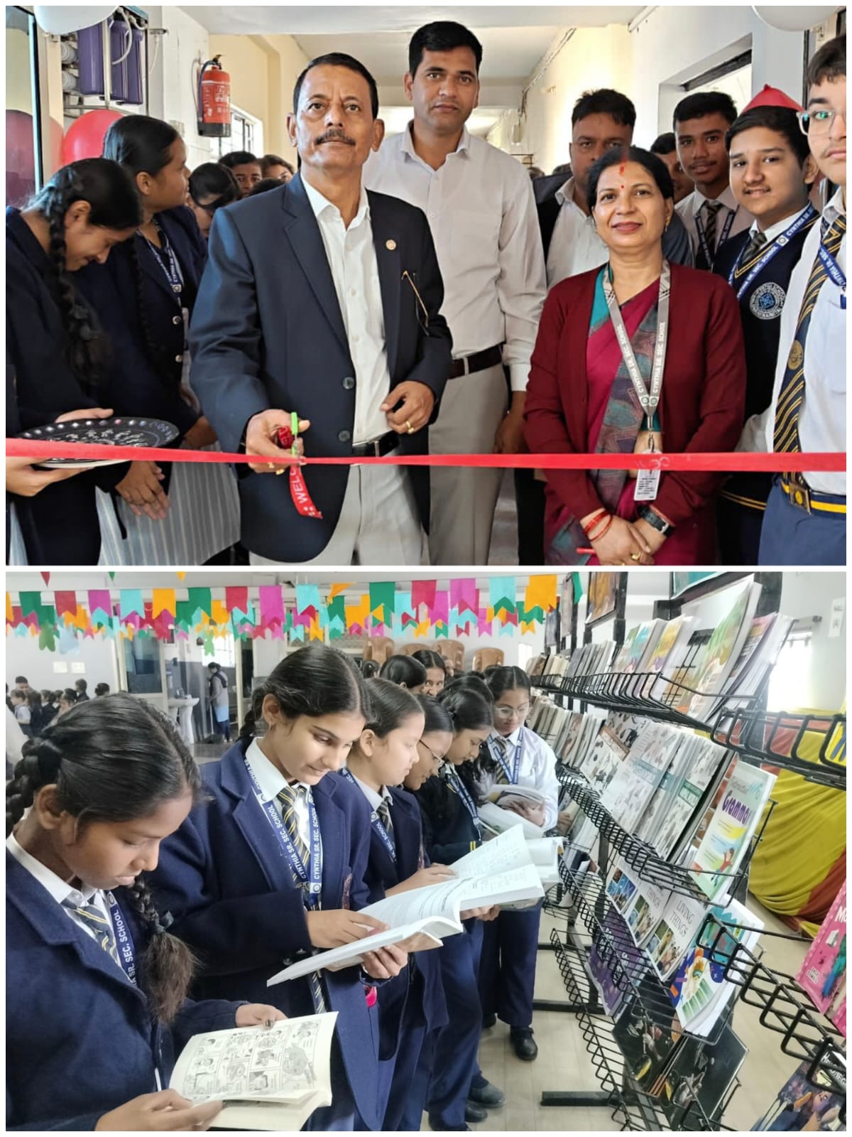 उत्तराखंडहल्द्वानी। सिंथिया सीनियर सेकेंडरी स्कूल में हुआ तीन दिवसीय पुस्तक मेले का भव्य शुभारंभ……..