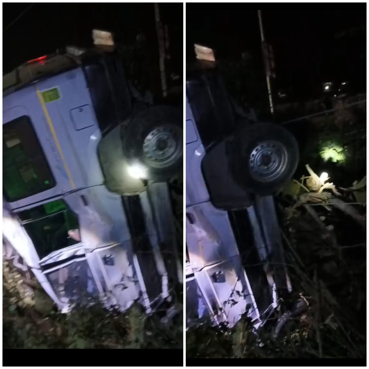 उत्तराखंडहल्द्वानी। देखें Video – विद्युत लाइन में उलझकर पलटा वाहन, बाल – बाल बचा चालक,अंधेरे में डूबा कालीचौड़ क्षेत्र…..