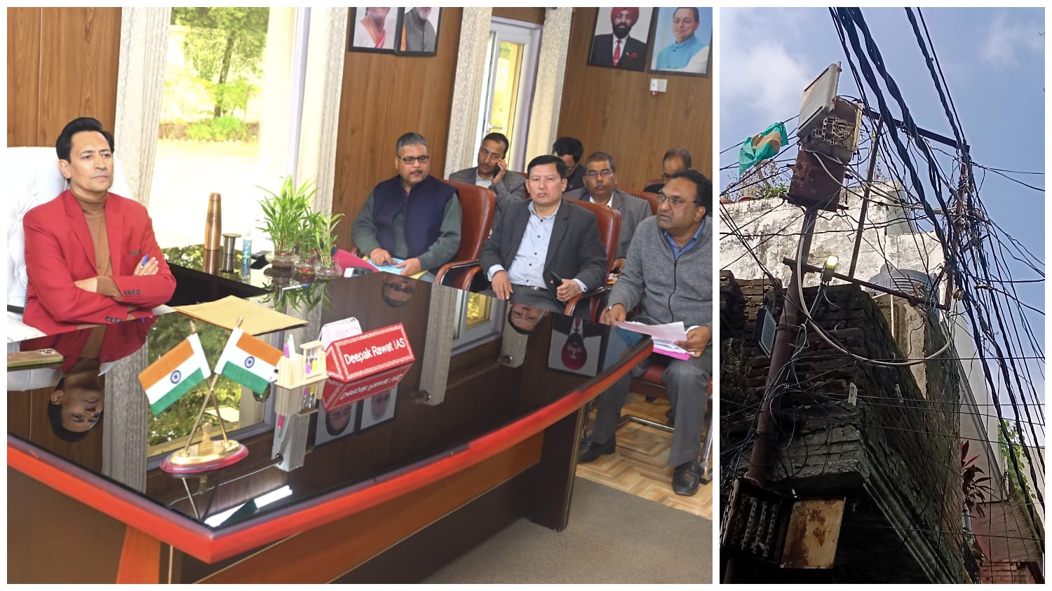 उत्तराखंडहल्द्वानी:-आजाद नगर और गांधीनगर में सबसे अधिक बिजली चोरी, कुमाऊं कमिश्नर ने विद्युत चोरों के खिलाफ दिए कड़ी कार्रवाई के निर्देश……