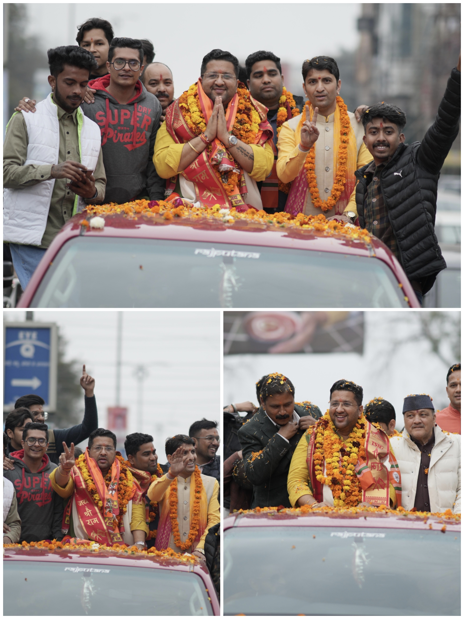 भाजपा युवा मोर्चा प्रदेश मंत्री,कार्तिक हर्बोला का हुआ भव्य स्वागत……