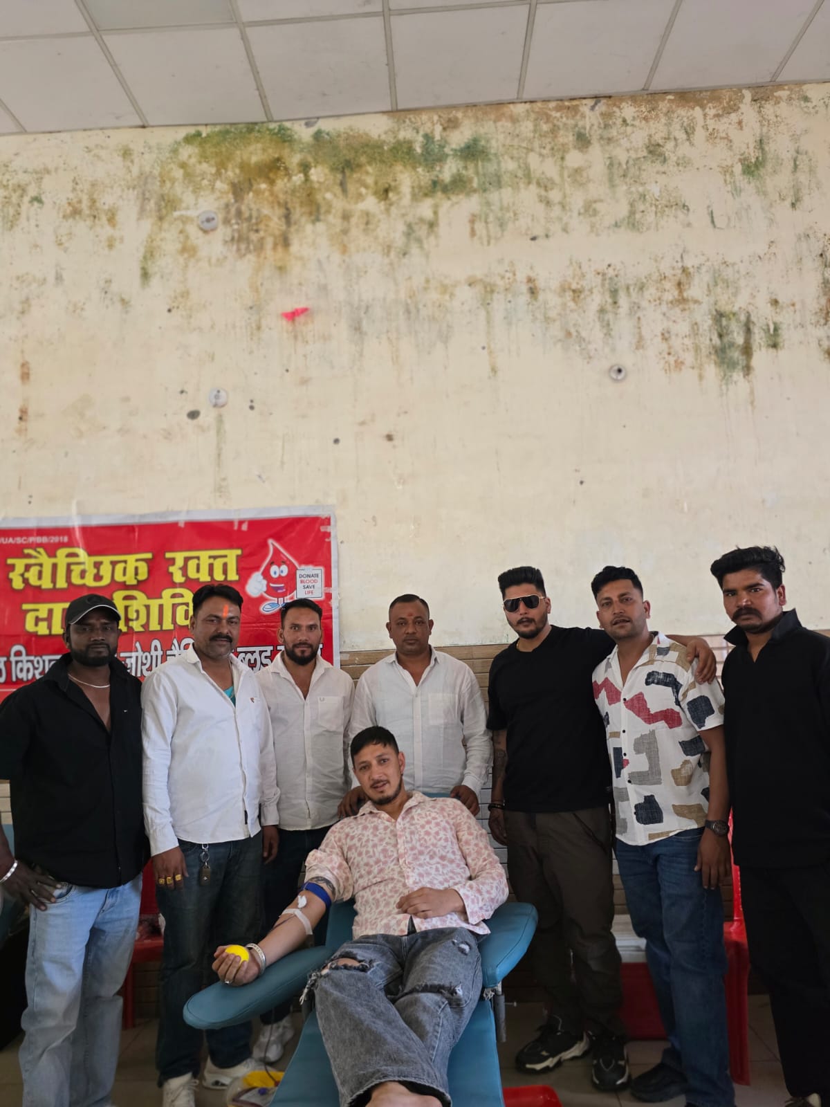 बाबासाहेब की जयंती पर आयोजित रक्तदान शिविर में, 60 लोगों ने किया रक्तदान….