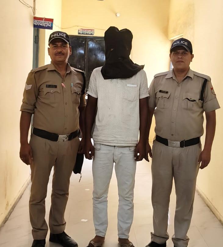 पोक्सो मामले में फरार चल रहे मिथुन को पुलिस ने दबोचा, दो माह से फरार चल रहा था आरोपी..देखें Video…..