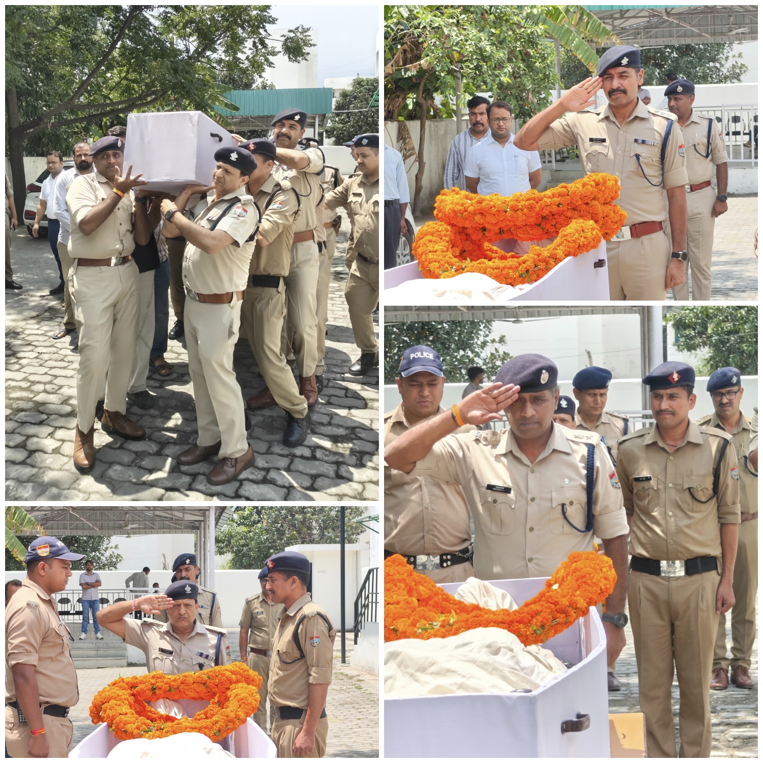 मुख्य आरक्षी की अकस्मात मृत्यु पर पुलिस महकमा में शोक की लहर, आरक्षी के परिवार की हर संभव मदद करेगा विभाग एसएसपी!