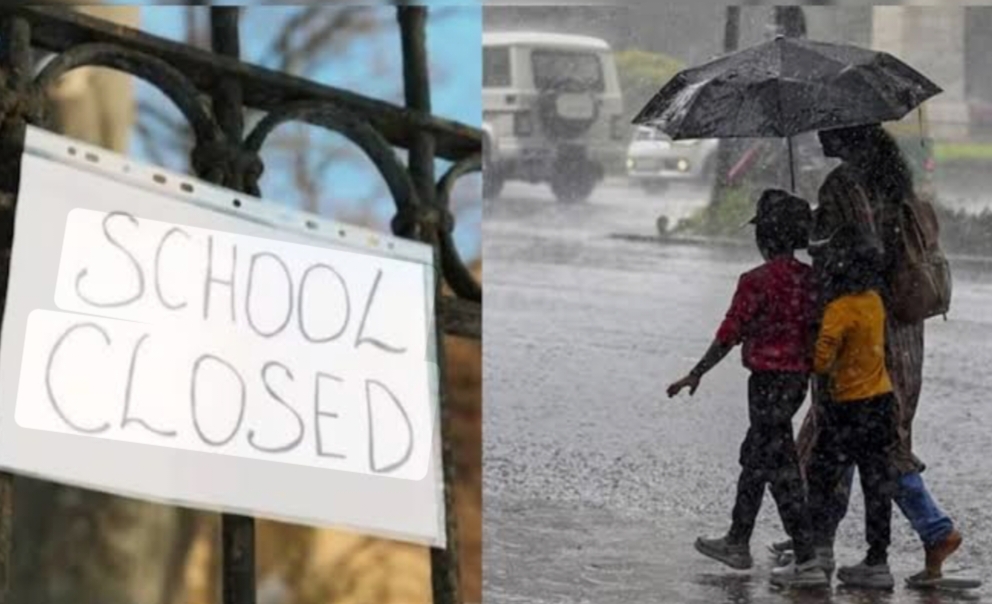 भारी बारिश की चेतावनी,जिले में कल बंद रहेंगे सभी स्कूल व आंगनवाड़ी केंद्र…….