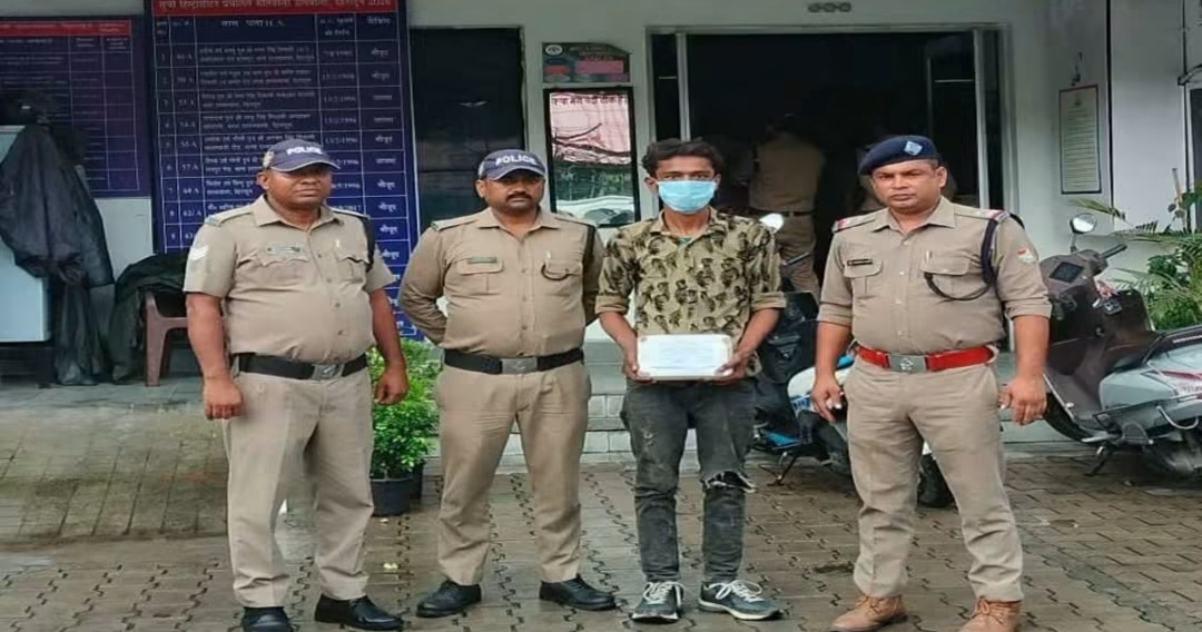 नशे की लत में बना दिया चोर, घर से चुराई लाइसेंसी रिवाल्वर और कारतूस,आरोपी गिरफ्तार…