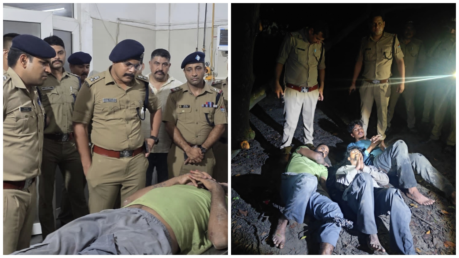 गैंगरेप प्रकरण में फरार 03 अभियुक्तों को पुलिस ने दबोचा, मुठभेड़ में एक घायल……
