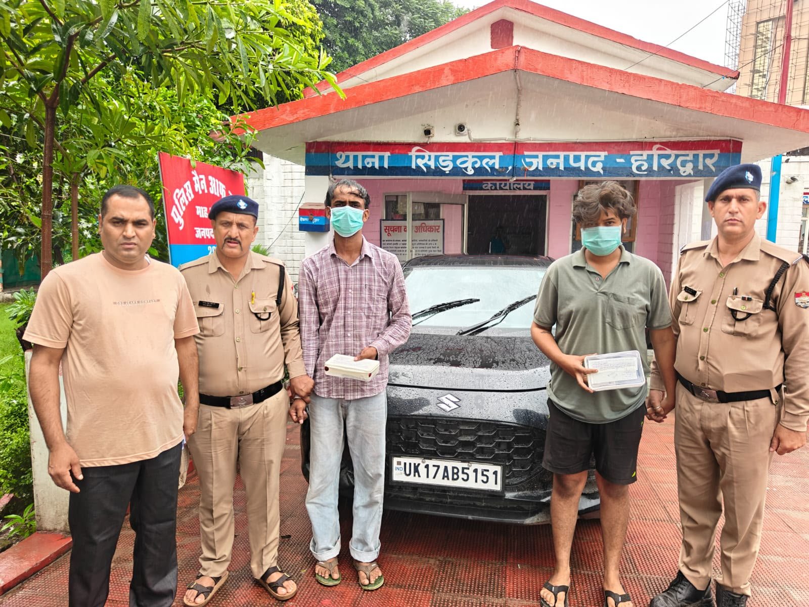 तमंचे के बल पर बाइक-मोबाइल लूट का खुलासा, दो आरोपी गिरफ्तार…..