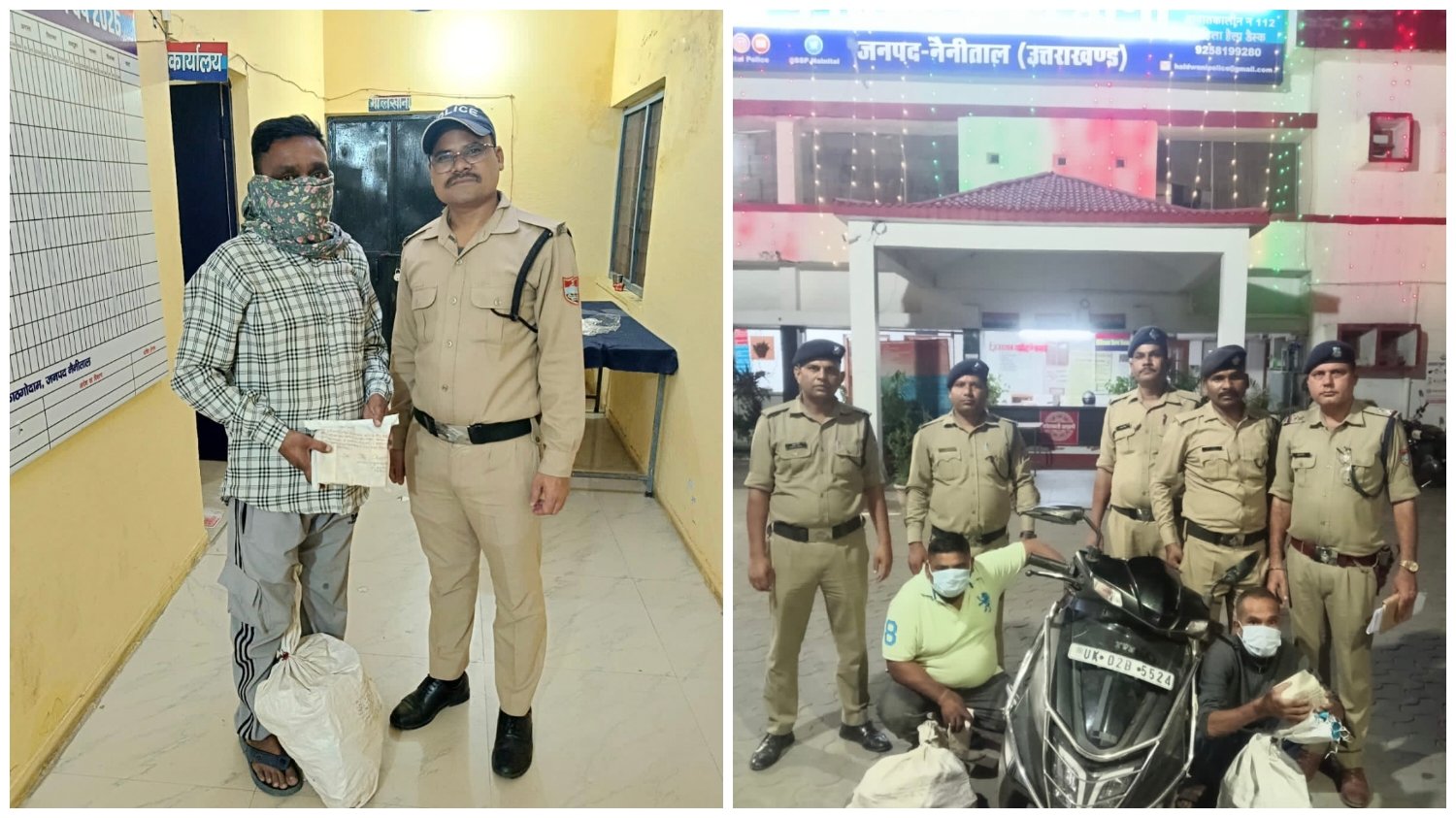 ड्राई डे पर अवैध शराब का खेल, नैनीताल पुलिस ने 3 दबोचे…..